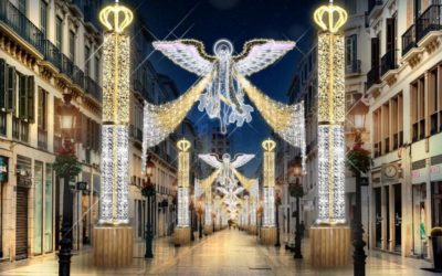 Christmas lights Malaga 2022